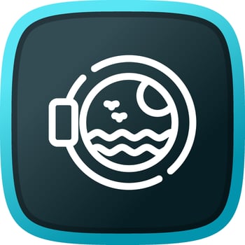 Porthole Creative Icon Design vector