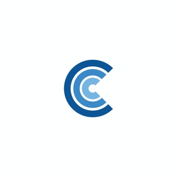 Initial letter c logo vector design template