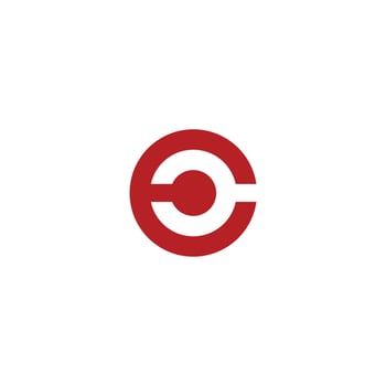 Initial letter c logo vector design template