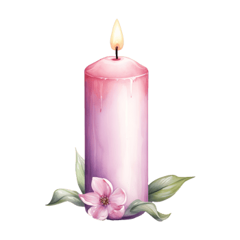 AI generated Charming Ambiance Embrace Spring with the Warmth of a Decorative Easter Candle png