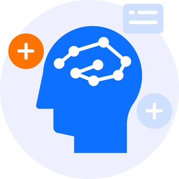 critical thinking modern icon illustration png