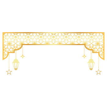 Islamic frame design png