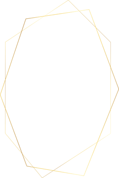 Golden geometric frame. Wedding thin line border. Simple modern rectangle abstract shape. Luxury foil design for invitation and menu. png