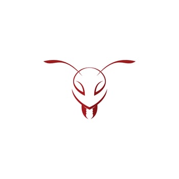 Ant Logo vector illustration template design
