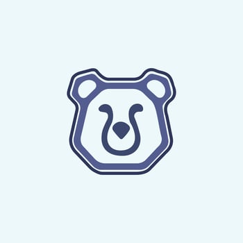 Bear Logo Vector Design Template
