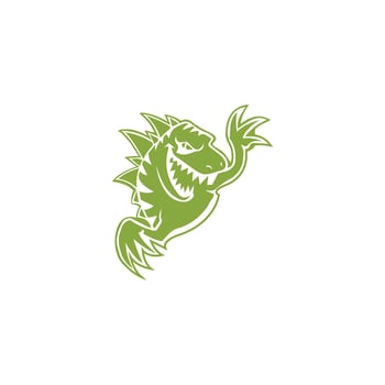 Gecko Lizard Logo Vector Design Template