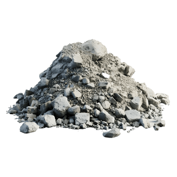 AI generated Black Coal Rust on Transparent background - Ai Generated png