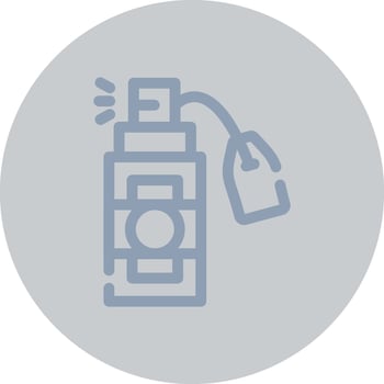 Perfume Creative Icon Design vector
