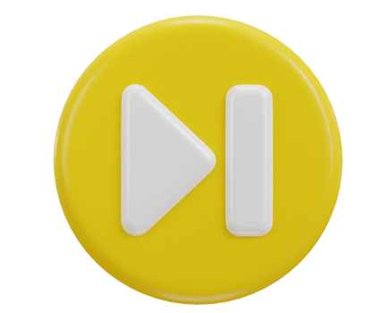 skip to the end, next, music player button 3d icon png