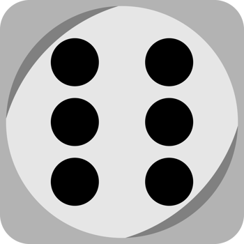 Face cube dot of game dice icon png