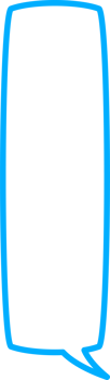 Text talk balloon. Speech bubbles cloud for dialog. Outline comic cloud box for message. Frame shape for comment. Rectangle sticker png