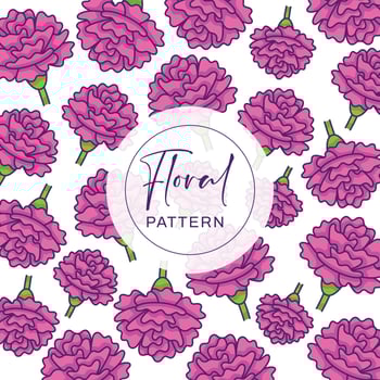Design flowers template pattern design vector