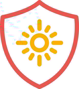 Uv Creative Icon Design vector