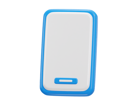 3d smart phone icon png