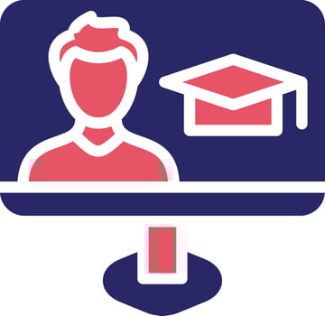 Elearning Vector Icon