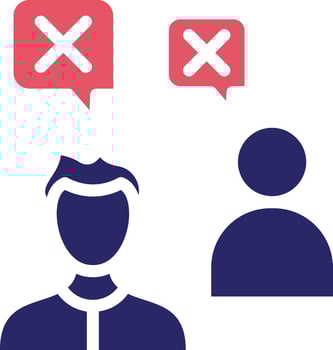 People Disagree Vector Icon