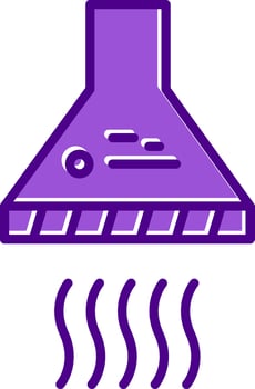 Extractor Hood Vecto Icon vector