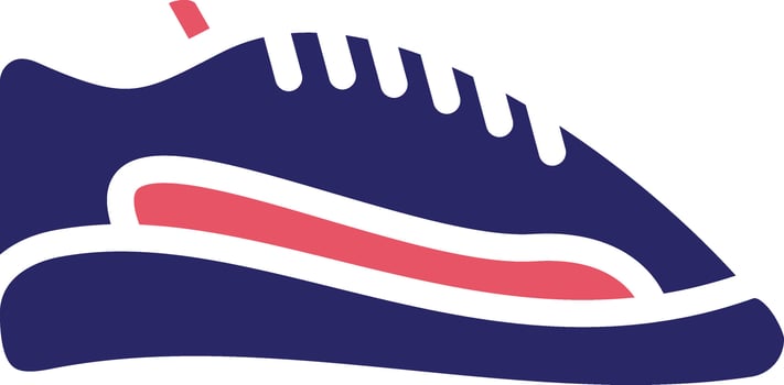 Gym Shoes Vector Icon