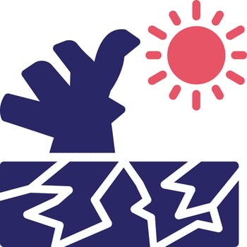 Drought Vector Icon