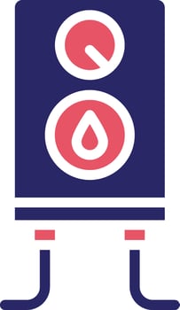 Water Boiler Vector Icon
