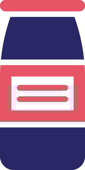 Milk Bottle Vector Icon