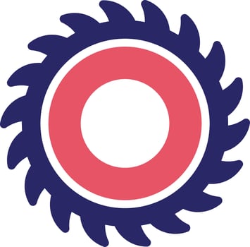 Circular Saw Vector Icon