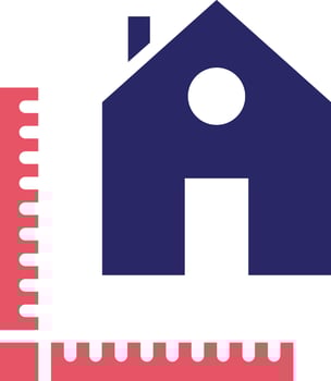 House Plan Vector Icon