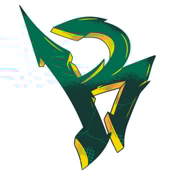 K Graffiti Font, Typogrsphy Graffiti Letter vector