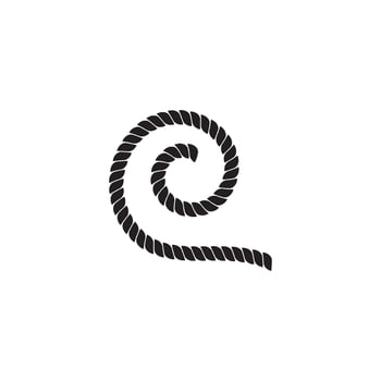 Rope icon vector illustration template