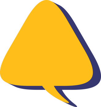 Text talk balloon. Speech bubble for dialog. Comic cloud box for message with shadow. Frame shape for comment. Triangle png
