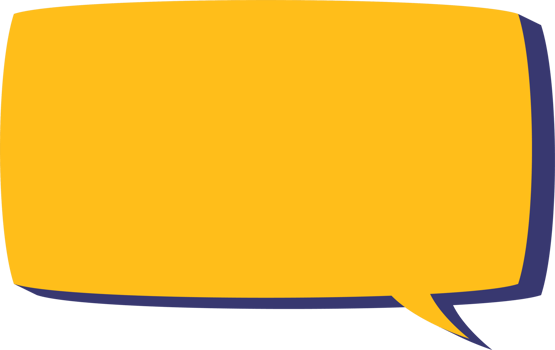 Text talk balloon. Speech bubble for dialog. Comic cloud box for message with shadow. Frame shape for comment. Rectangle png