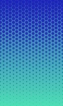 Hexagon pattern gradient background. Sports jersey design template vector