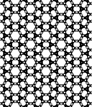 Black seamless abstract pattern. Overlay for background and backdrop. Ornamental design. PNG graphic illustration with transparent background.