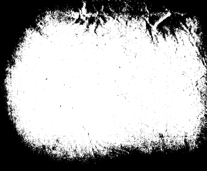 Grunge border texture background. Abstract frame overlay. PNG graphic illustration with transparent background.