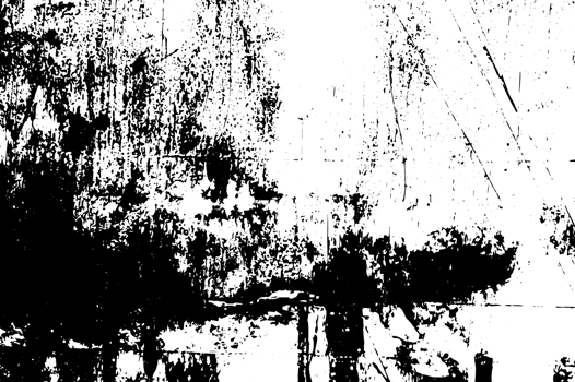 Rustic grunge texture with grain and stains. Abstract noise background. PNG graphic illustration with transparent background.