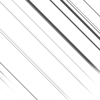 Black and white striped abstract background overlay. Motion effect. PNG graphic illustration with transparent background.