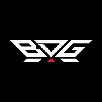 BDG letter logo vector design, BDG simple and modern logo. BDG luxurious alphabet design