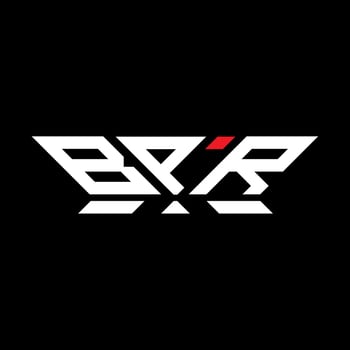 BPR letter logo vector design, BPR simple and modern logo. BPR luxurious alphabet design