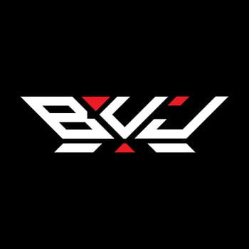 BUJ letter logo vector design, BUJ simple and modern logo. BUJ luxurious alphabet design