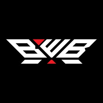 BWB letter logo vector design, BWB simple and modern logo. BWB luxurious alphabet design