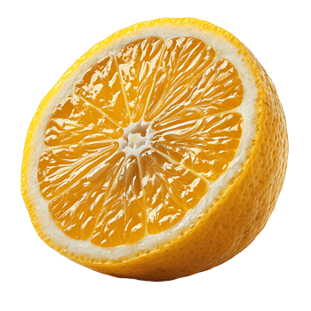 AI generated Sharp and Clear, Isolated Lemon Fruit on a Transparent Canvas png