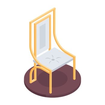 Depicting Wooden Furniture vector