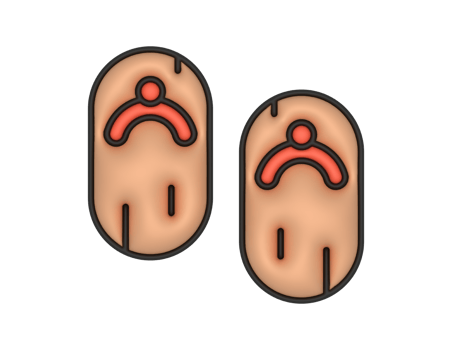 a 3d Geta on a transparent background png