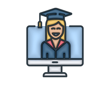 a 3d Student on a transparent background png