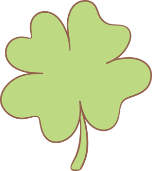 coquette st patrick day shamrock png