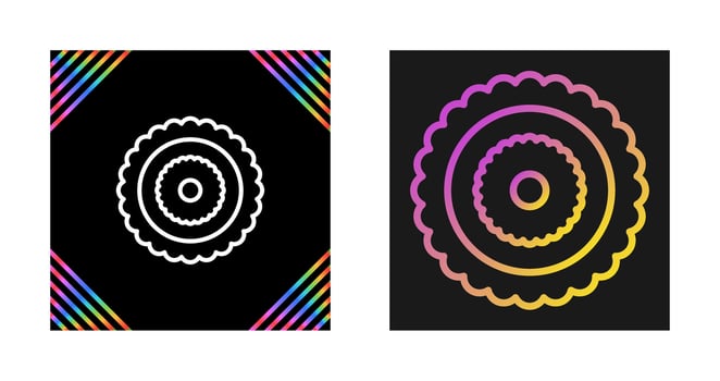 Biscuit Vector Icon