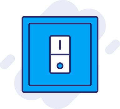 Switcher Line Filled Backgroud Icon vector