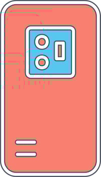 Mobile Back Camera Vecto Icon vector