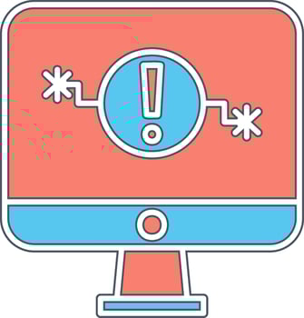 Problem Vecto Icon vector