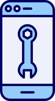 Smartphone Repair Vecto Icon vector